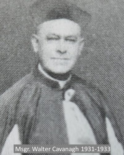 Msgr Walter Cavanagh
