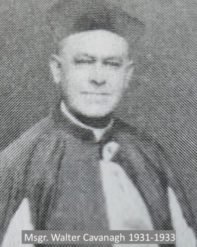 Msgr Walter Cavanagh