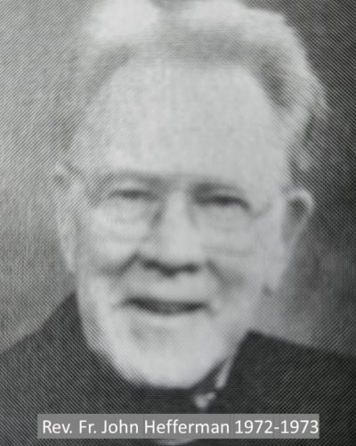 Rev Fr John Hefferman